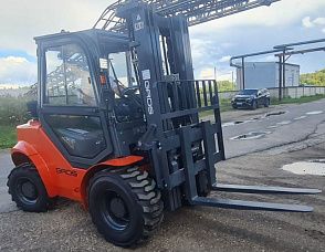 Полноприводный внедорожный погрузчик 3.5 тонны GROS LG35D (CPCD35 4WD, завод Lonking) двигатель Xinchai A498BPG